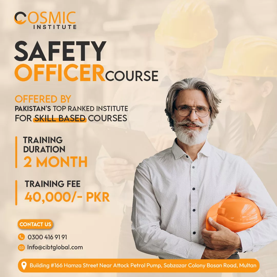 Safety Officer Course in Pakistan 